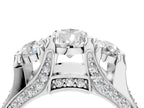 PEAR 3 STONE RING