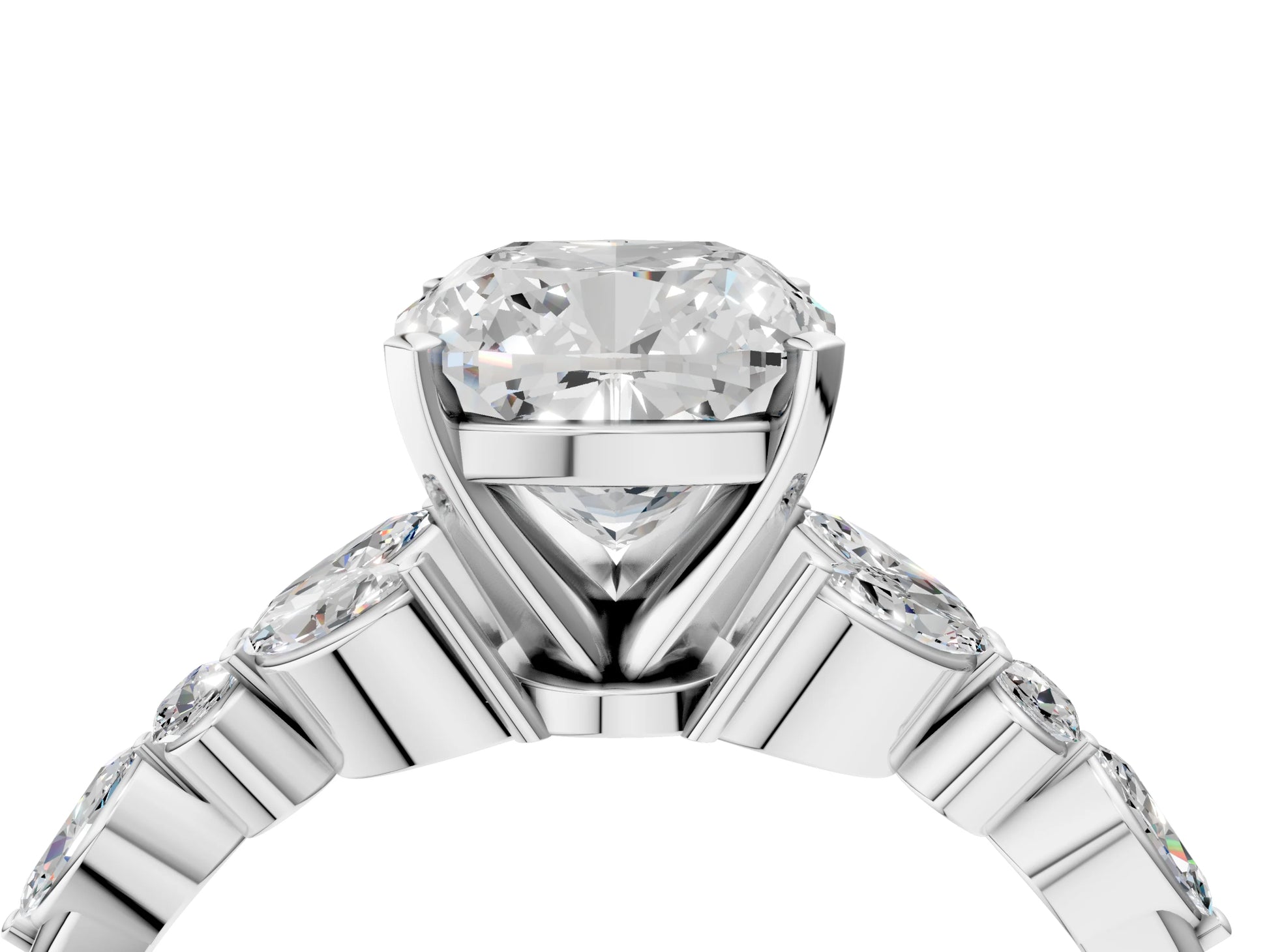 CUSHION NATURE INSPIRED RING - M&D Signature Jewels