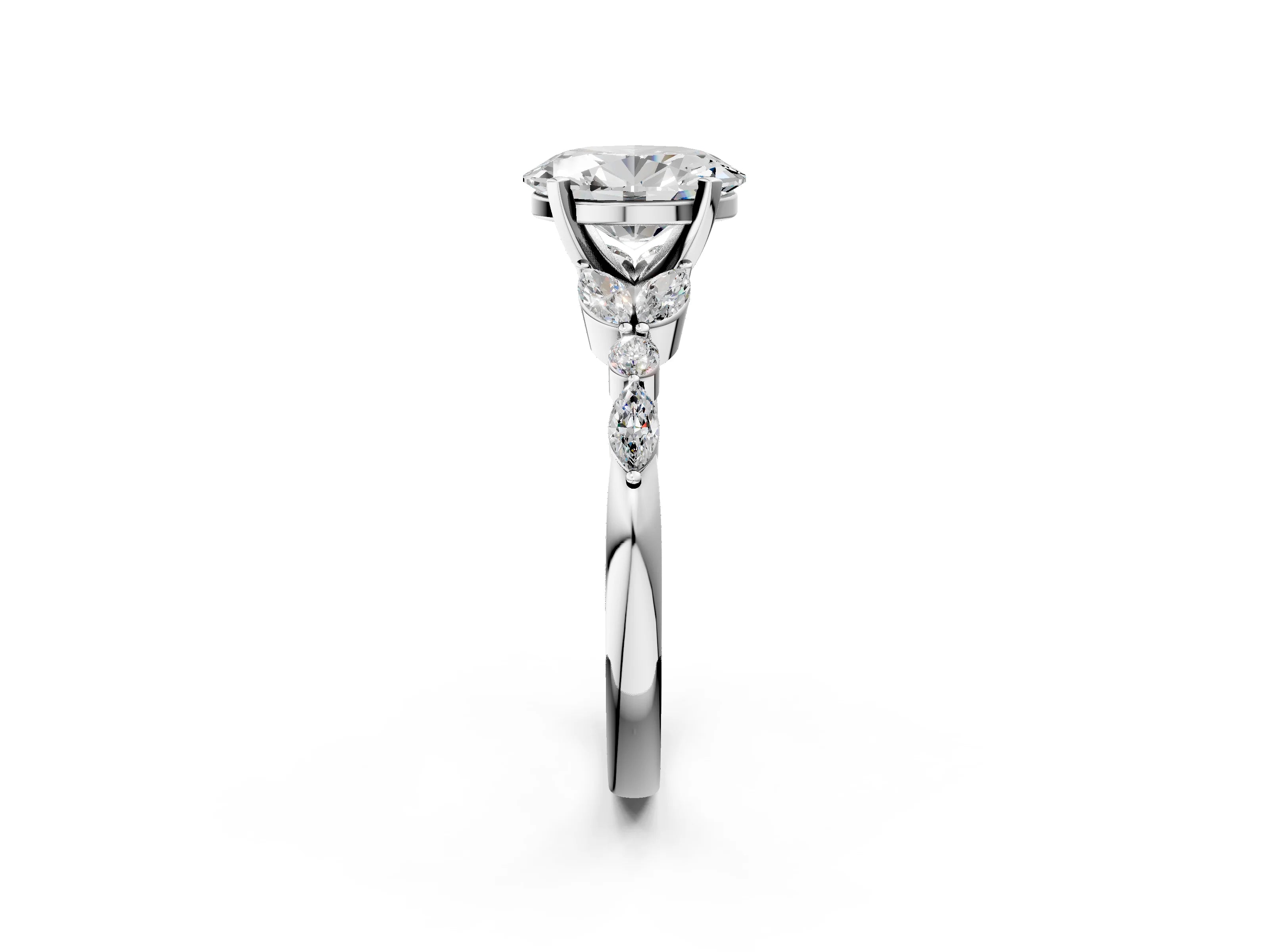 OVAL NATURE INSPIRED RING