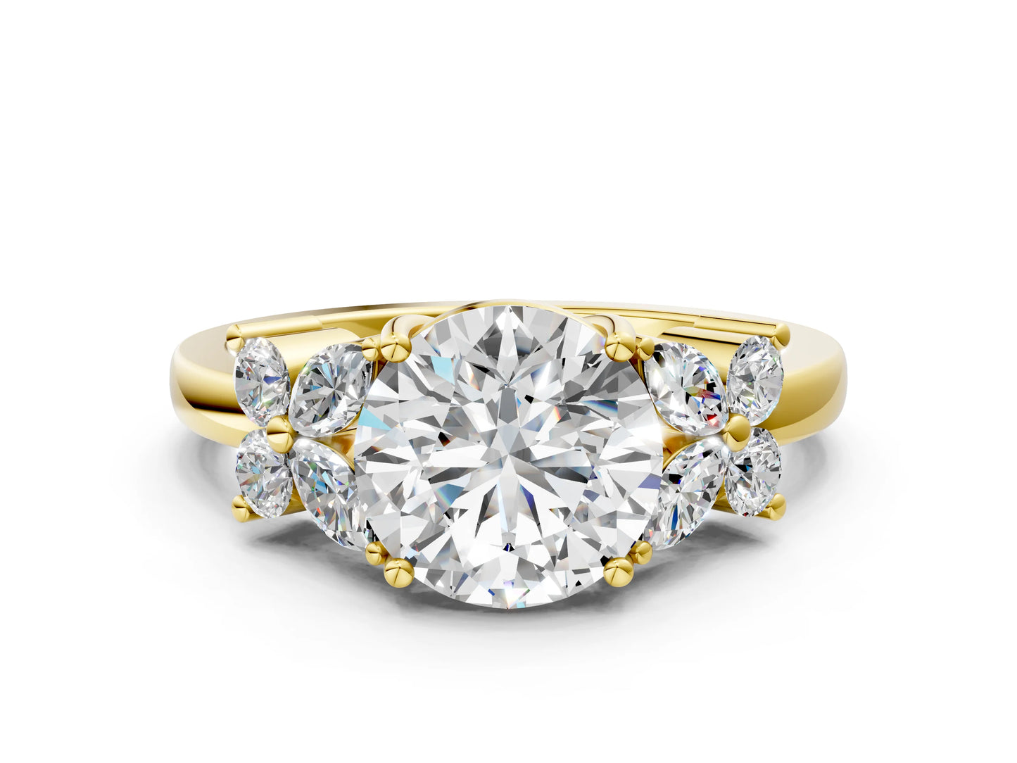 ROUND NATURE INSPIRED RING - M&D Signature Jewels