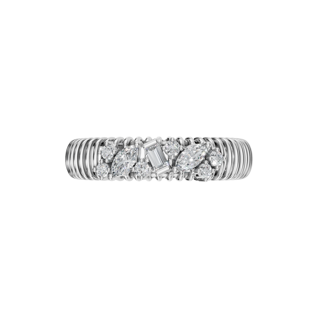 MULTI-SHAPE WEDDING BAND