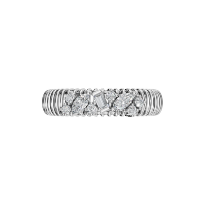 MULTI-SHAPE WEDDING BAND - M&D Signature Jewels