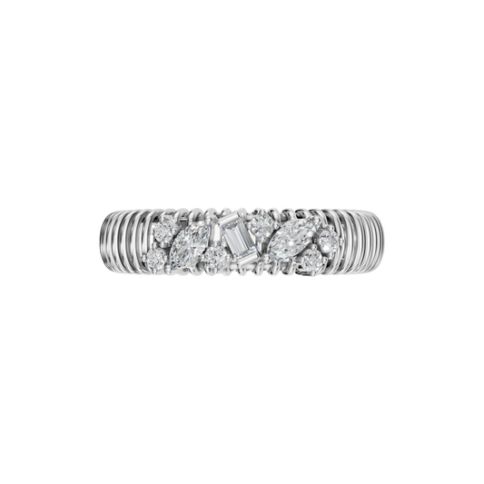 MULTI-SHAPE WEDDING BAND