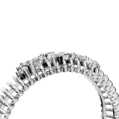 MULTI-SHAPE WEDDING BAND - M&D Signature Jewels
