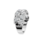 MARQUISE ROUND WEDDING BAND