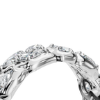 MARQUISE ROUND WEDDING BAND