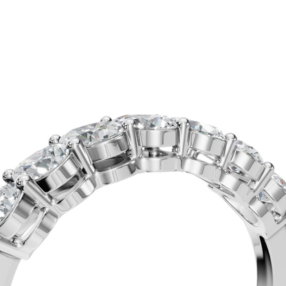 PEAR HALF ETERNITY WEDDING RING - M&D Signature Jewels
