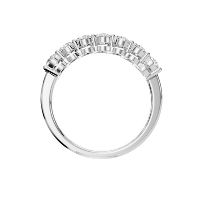 PEAR HALF ETERNITY WEDDING RING - M&D Signature Jewels