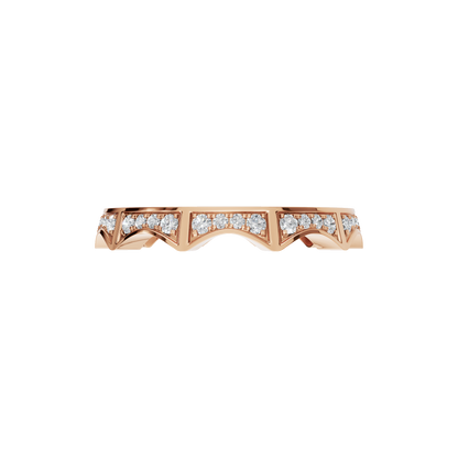 CROWN ETERNITY WEDDING RING - M&D Signature Jewels