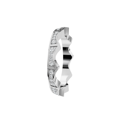 CROWN ETERNITY WEDDING RING - M&D Signature Jewels