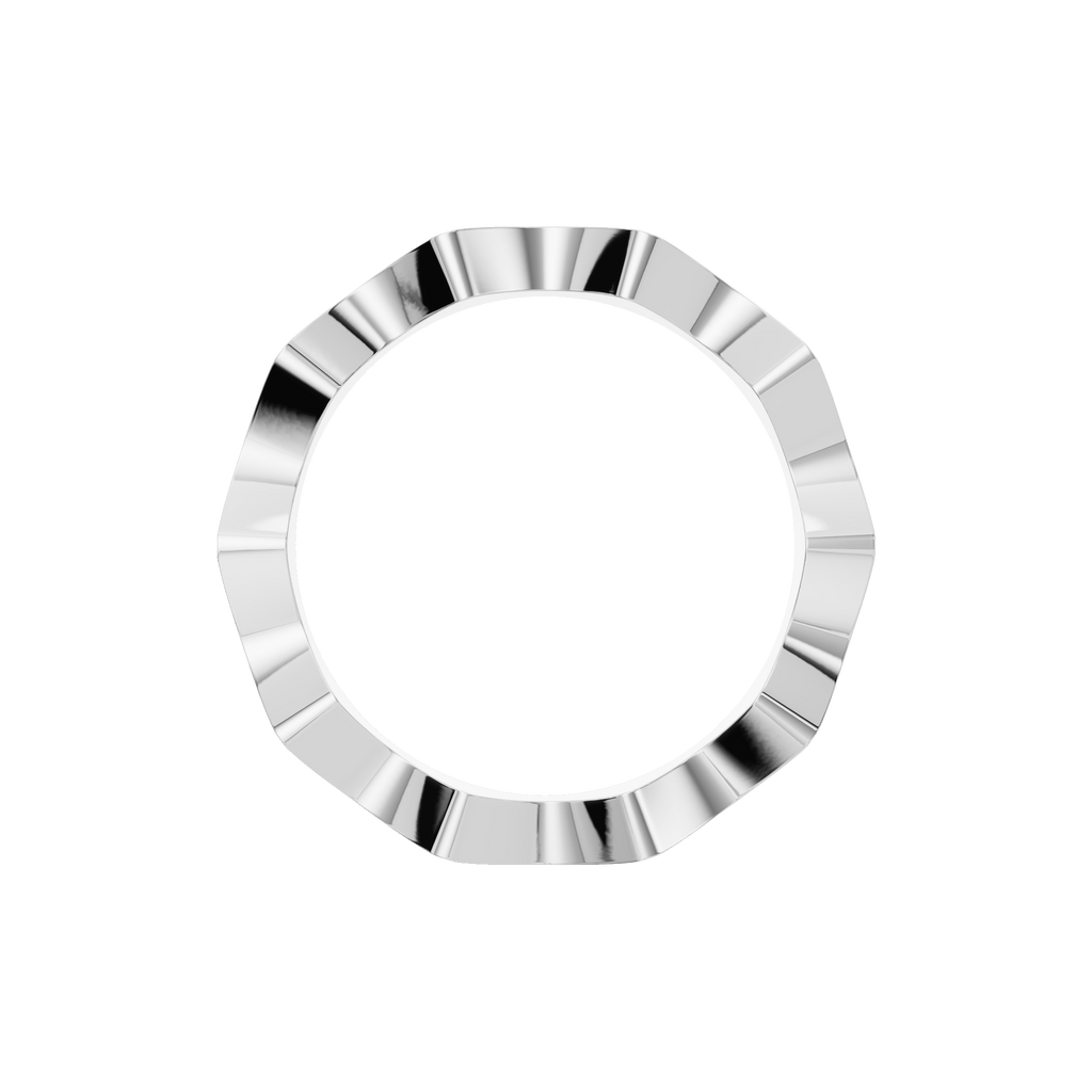 CROWN ETERNITY WEDDING RING