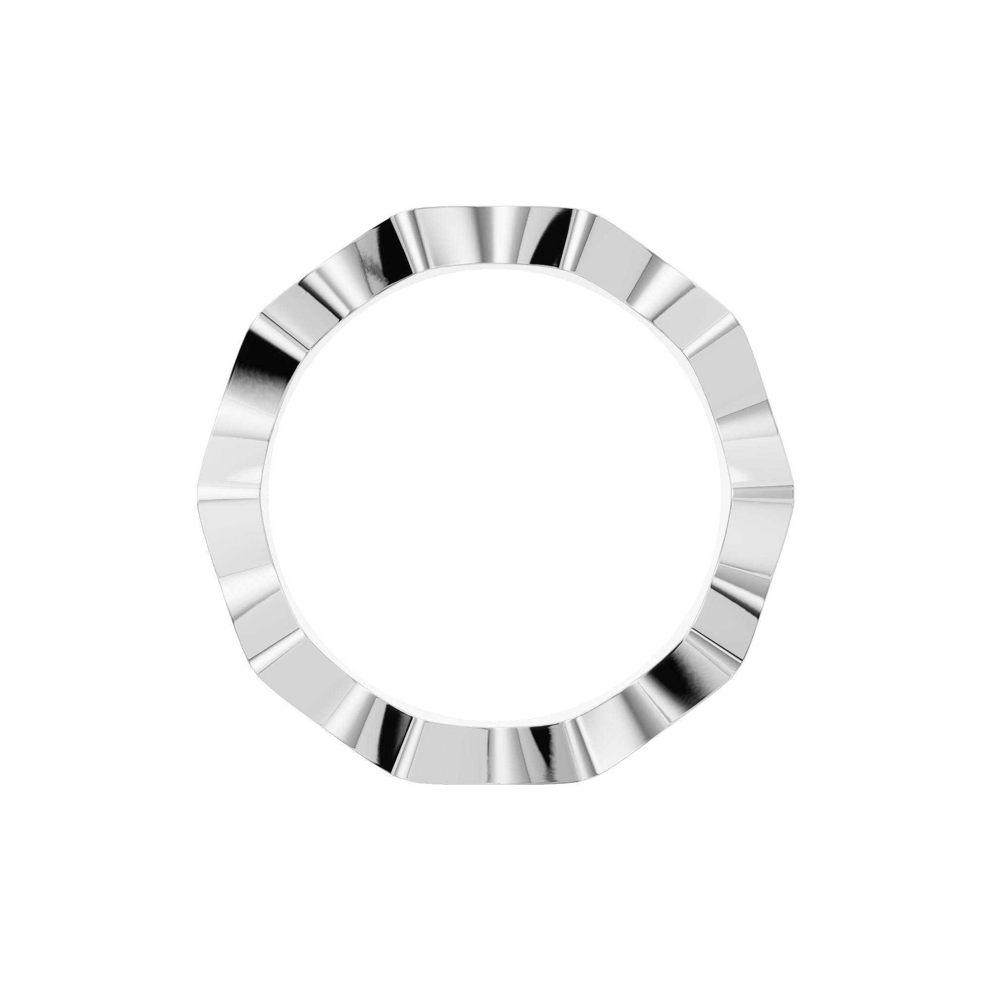 CROWN ETERNITY WEDDING RING