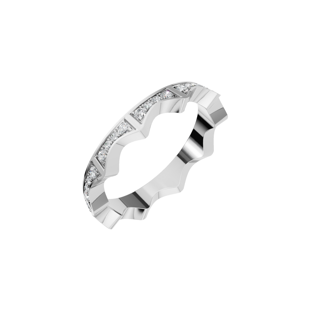 CROWN ETERNITY WEDDING RING