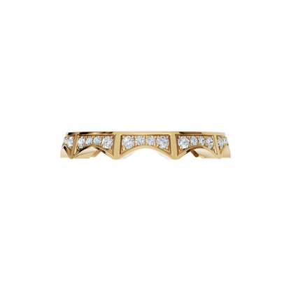 CROWN ETERNITY WEDDING RING - M&D Signature Jewels