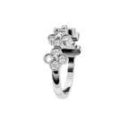 ROUND CLOVER WEDDING RING