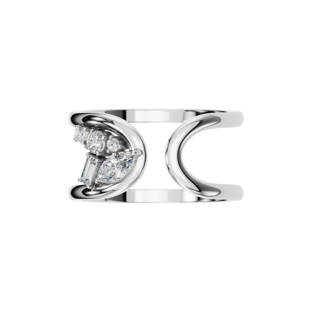 MULTI-SHAPE OPEN WEDDING BAND