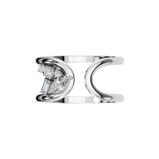 MULTI-SHAPE OPEN WEDDING BAND