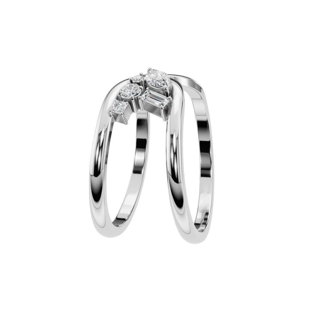 MULTI-SHAPE OPEN WEDDING BAND
