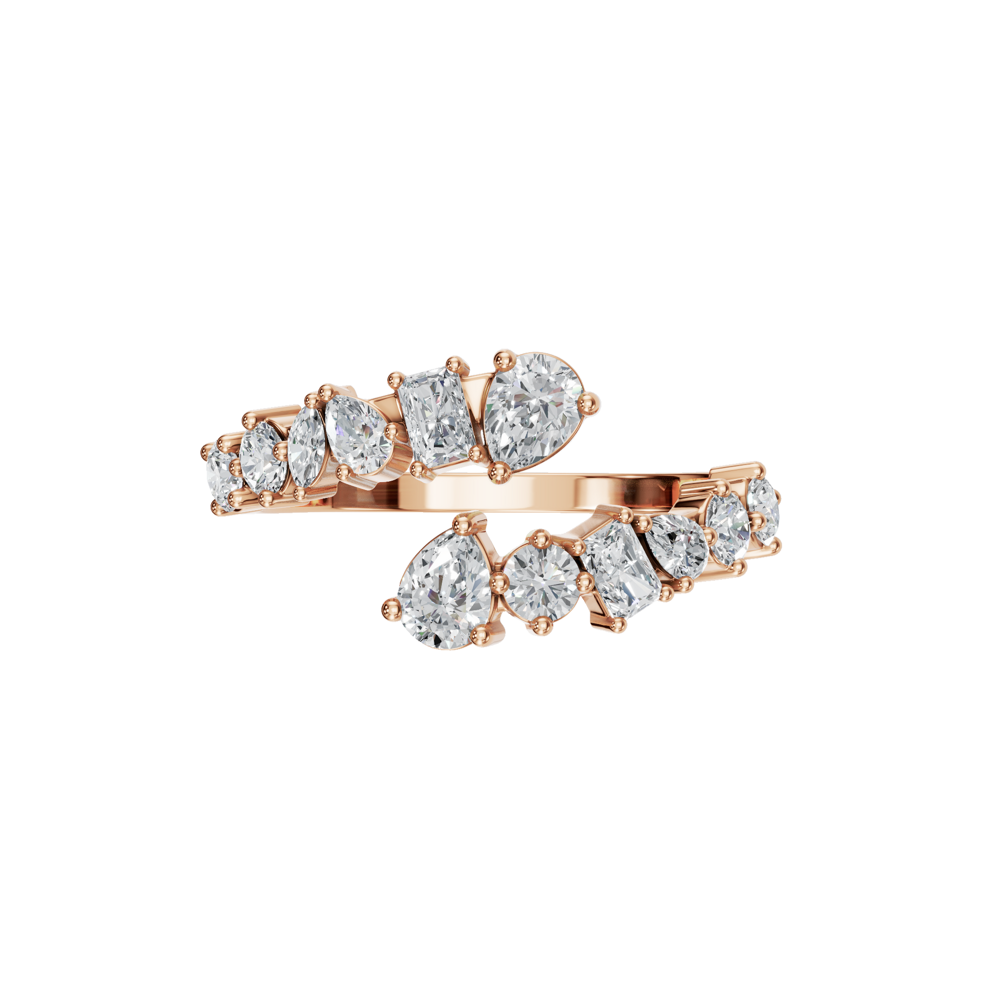 MULTI-SHAPE WEDDING RING - M&D Signature Jewels