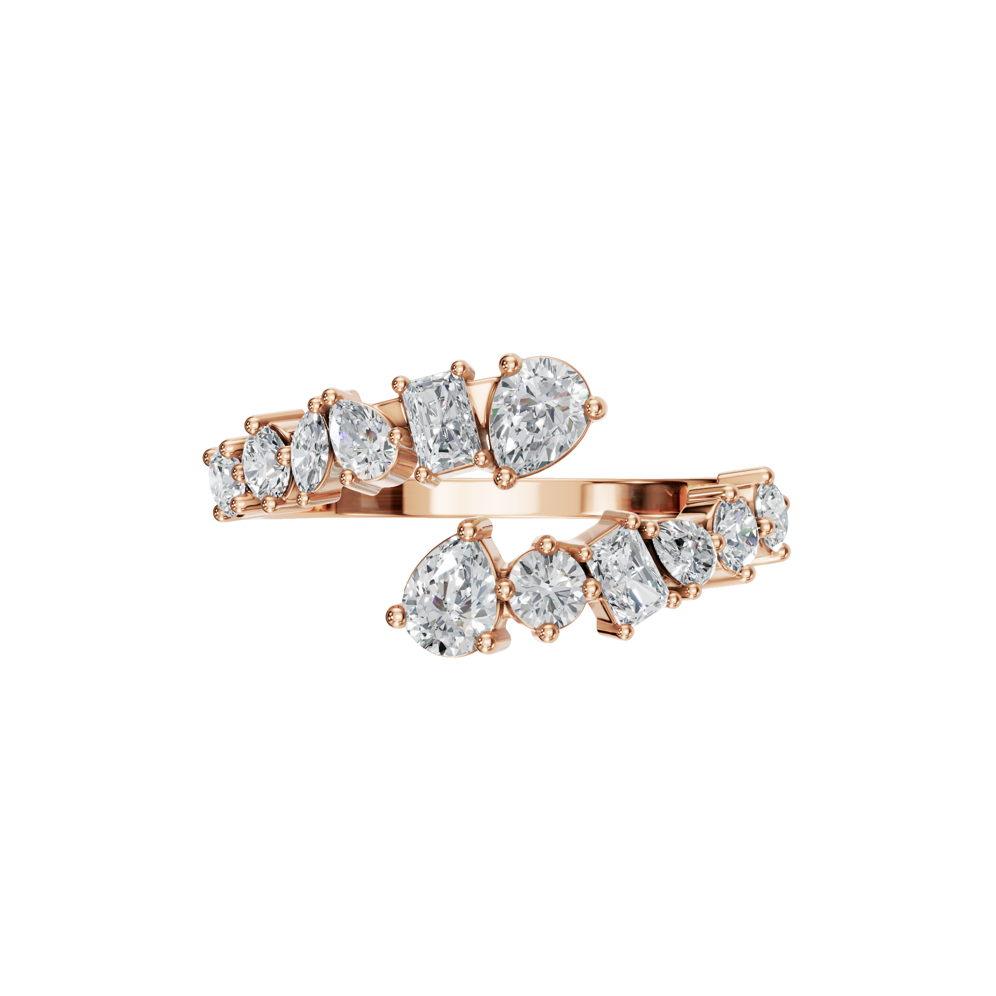 MULTI-SHAPE WEDDING RING