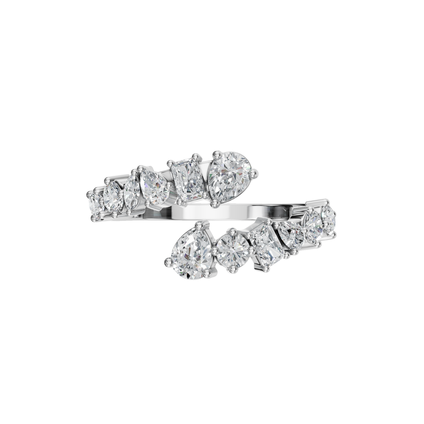 MULTI-SHAPE WEDDING RING - M&D Signature Jewels