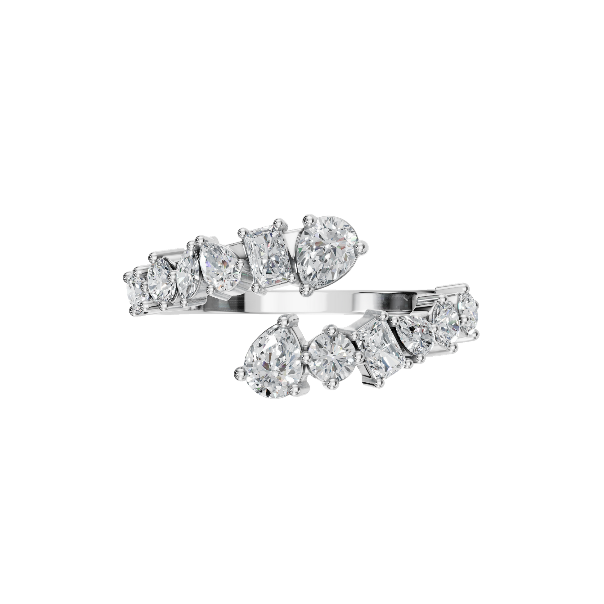 MULTI-SHAPE WEDDING RING - M&D Signature Jewels