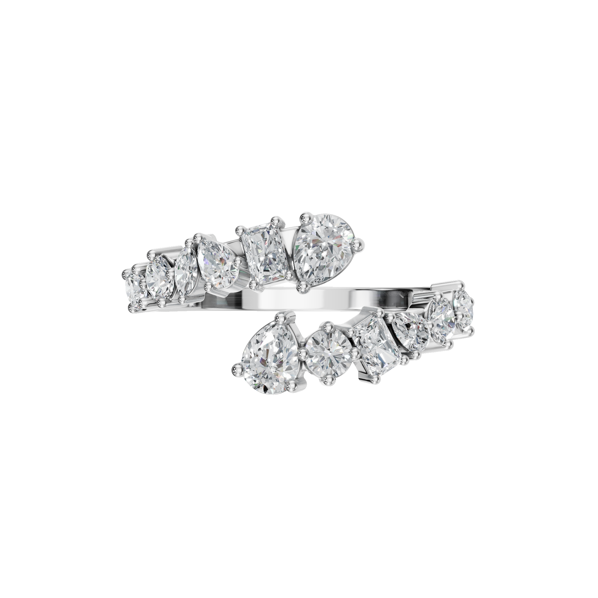 MULTI-SHAPE WEDDING RING