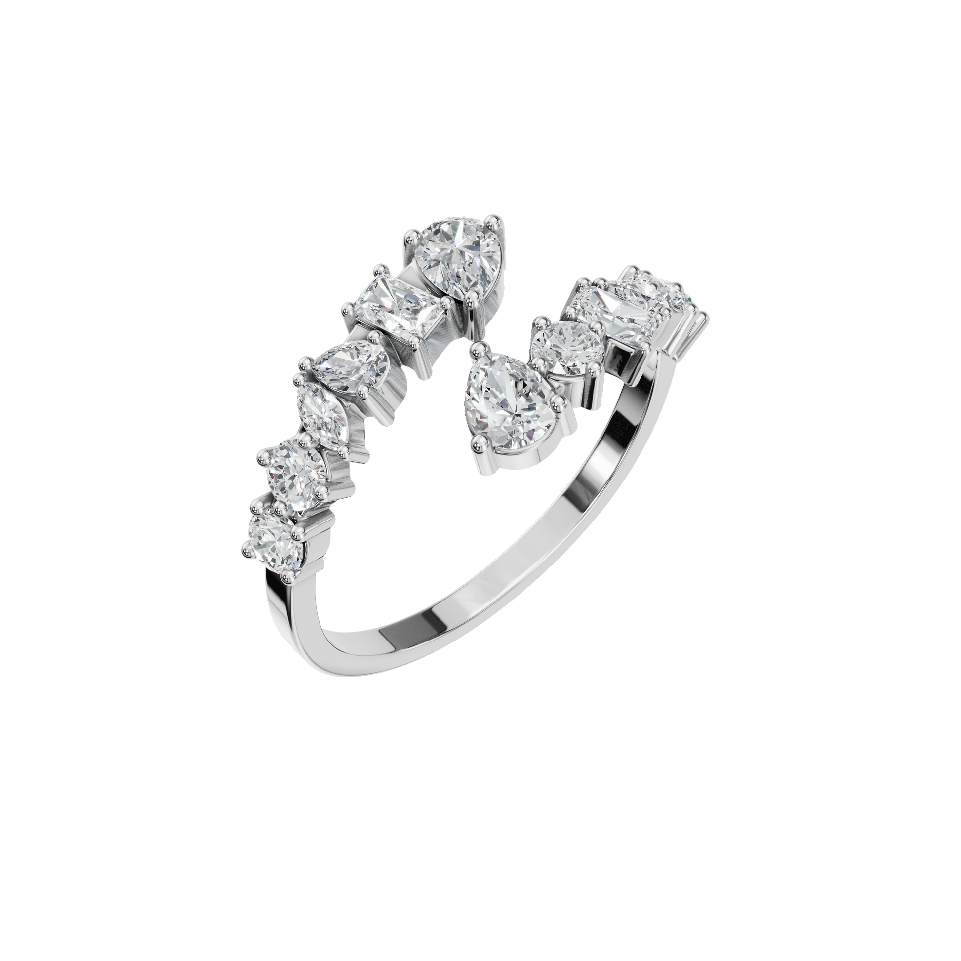 MULTI-SHAPE WEDDING RING - M&D Signature Jewels