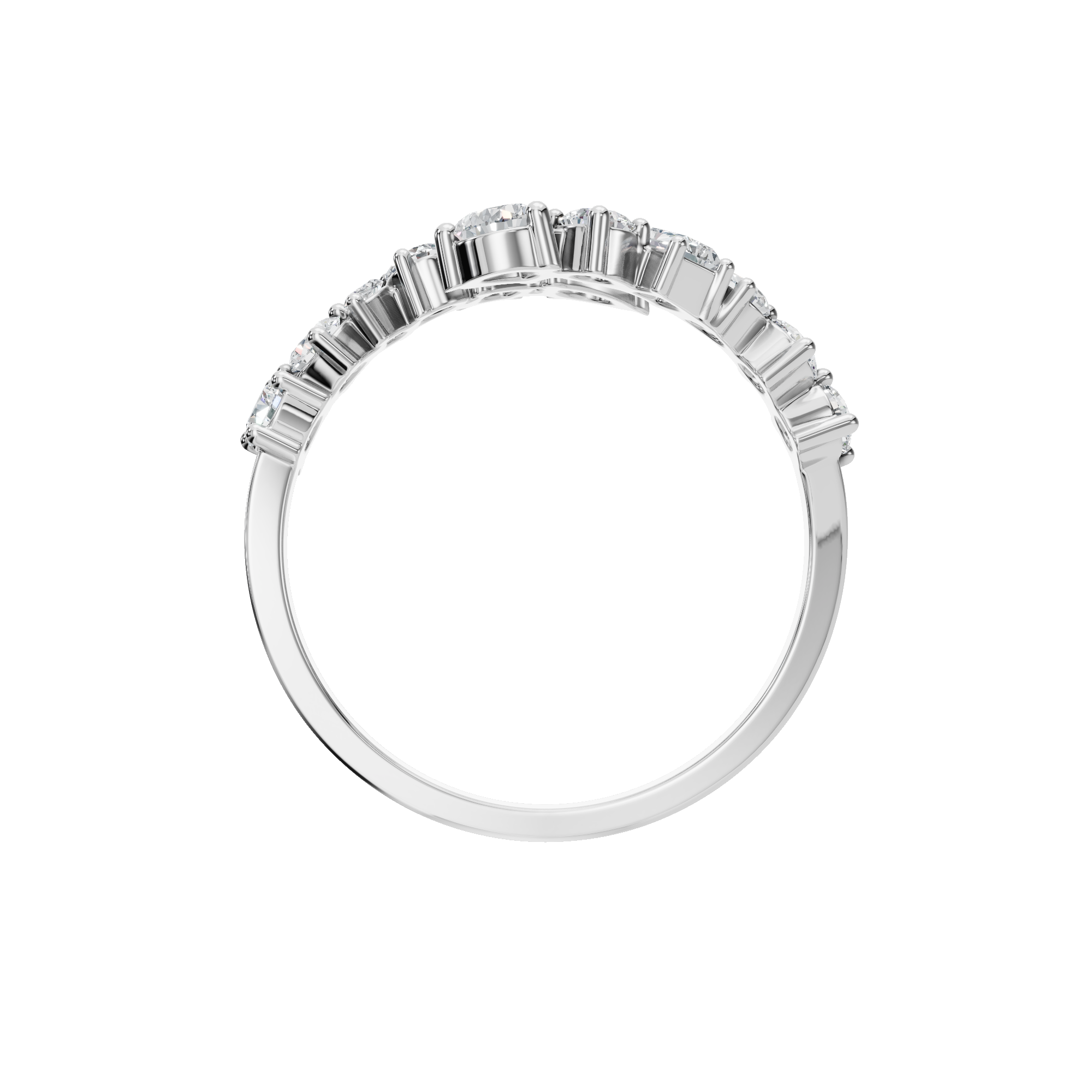 MULTI-SHAPE WEDDING RING