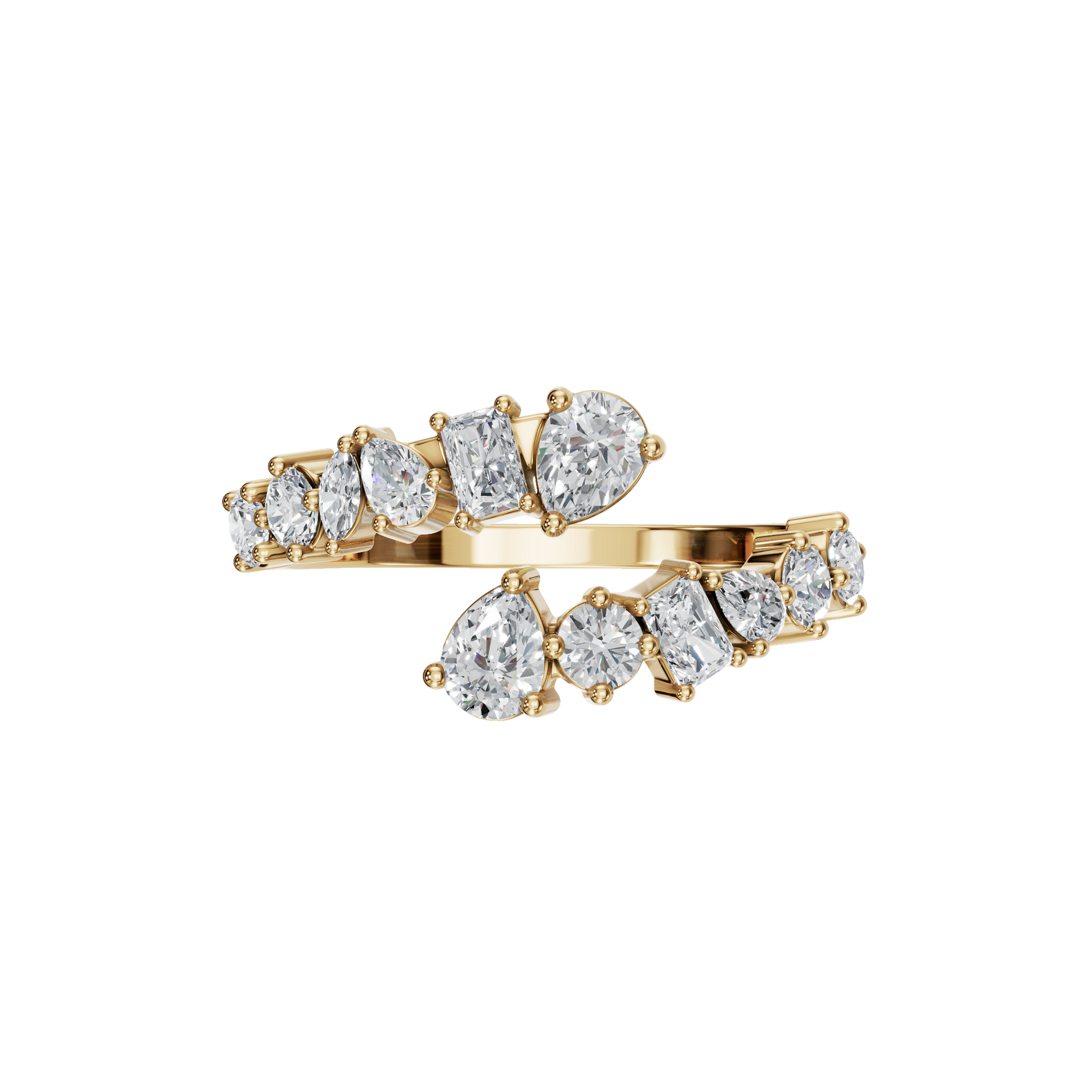 MULTI-SHAPE WEDDING RING - M&D Signature Jewels