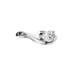 OVAL FANCY SOLITAIRE RING