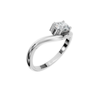 OVAL FANCY SOLITAIRE RING