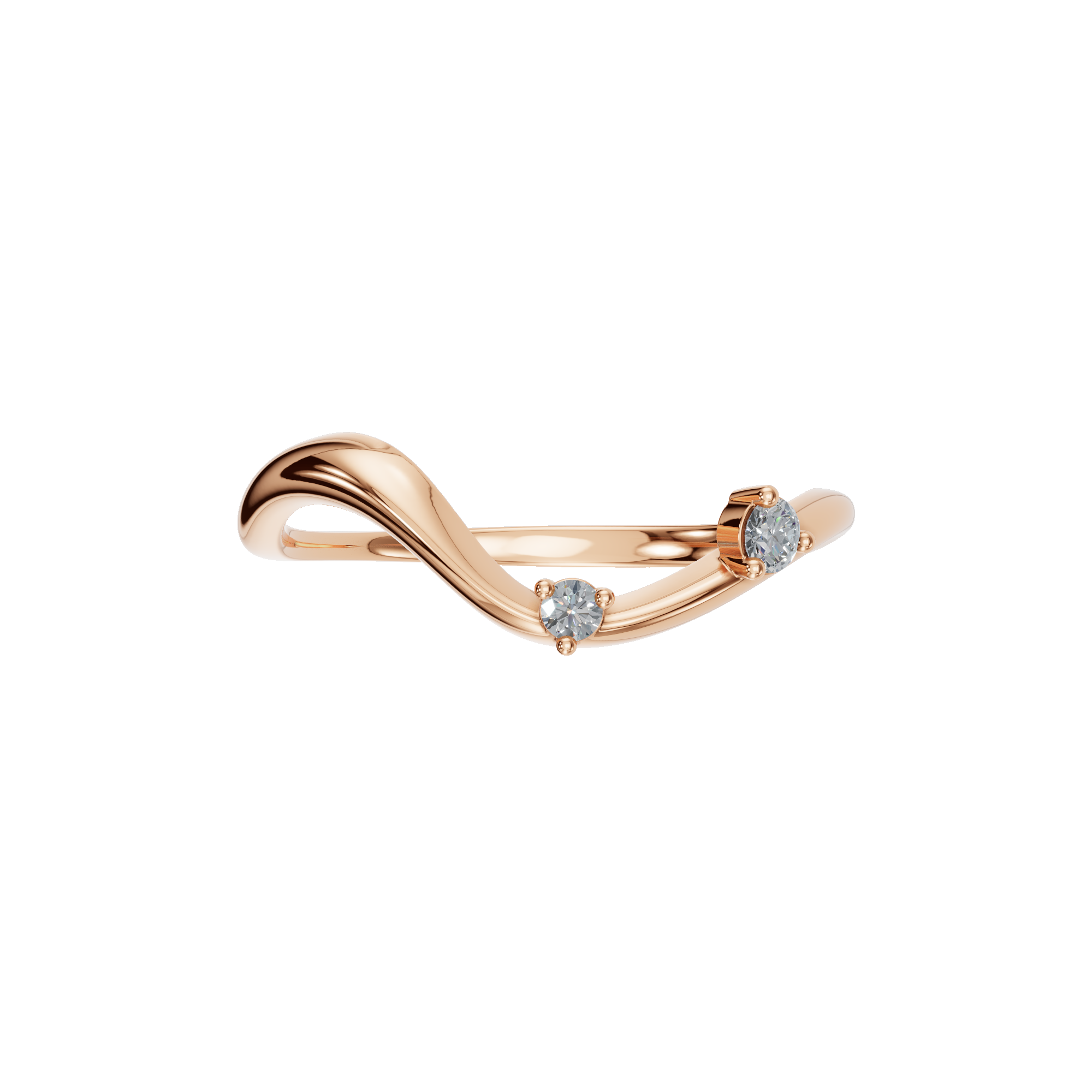 ROUND WEDDING BAND