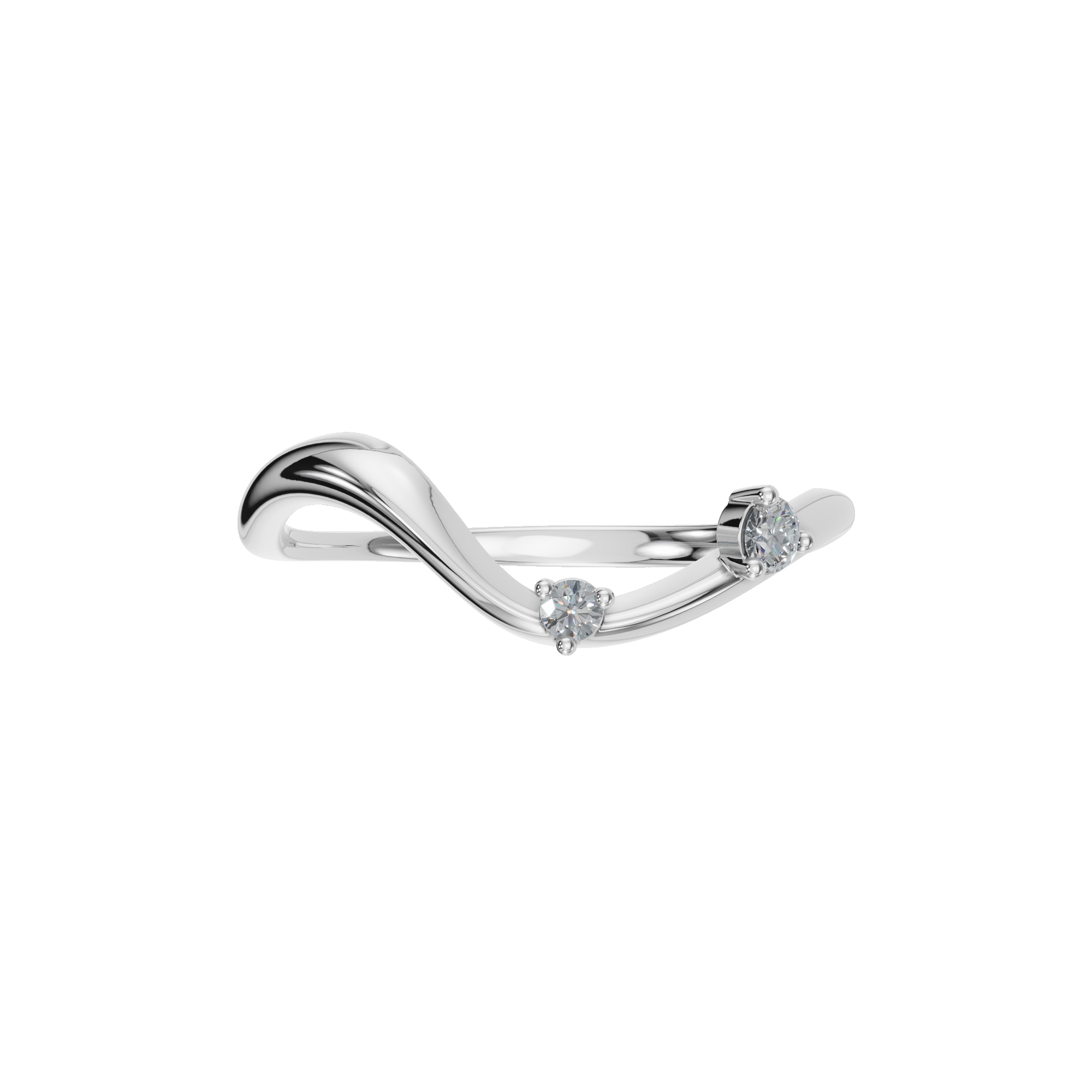 ROUND WEDDING BAND