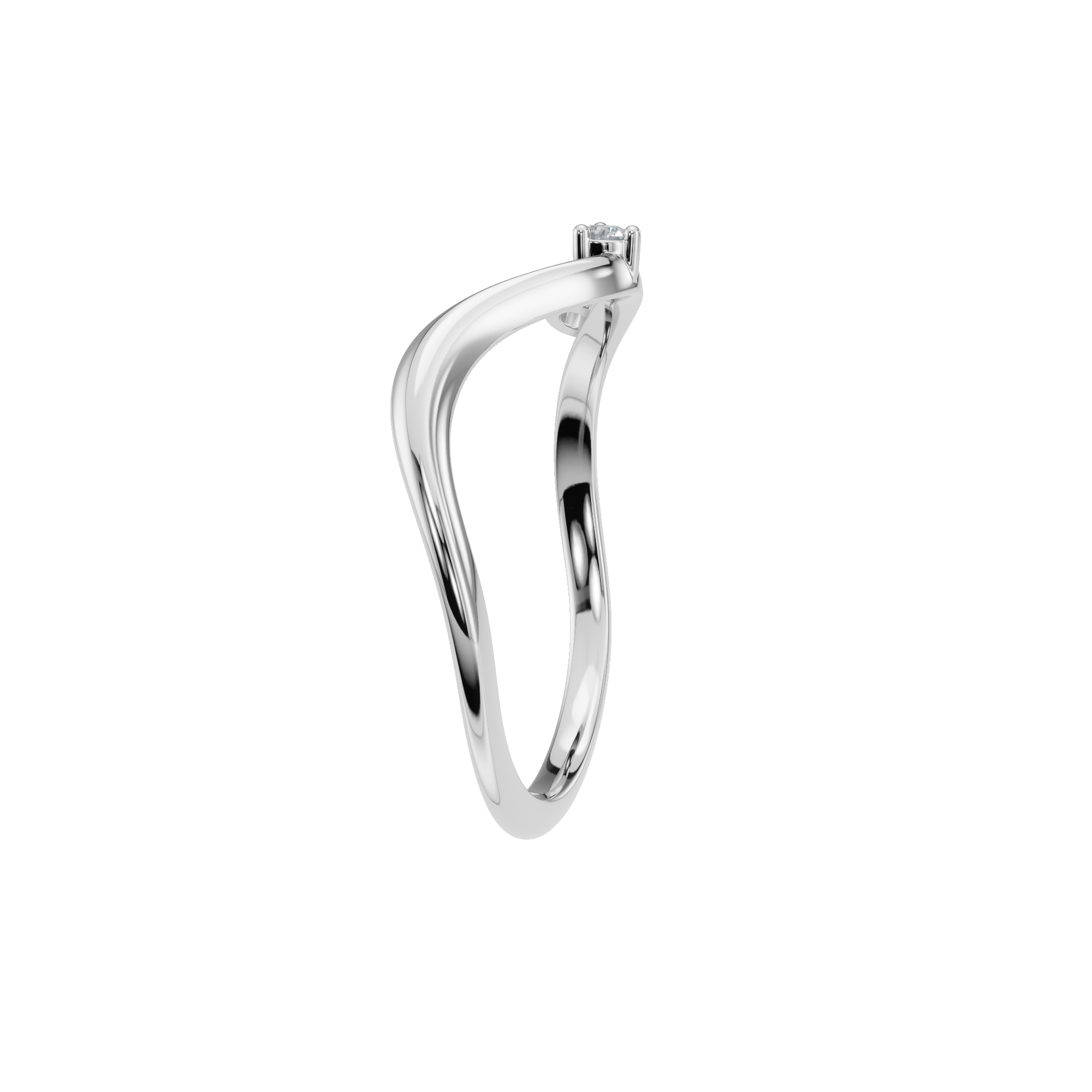 ROUND WEDDING BAND