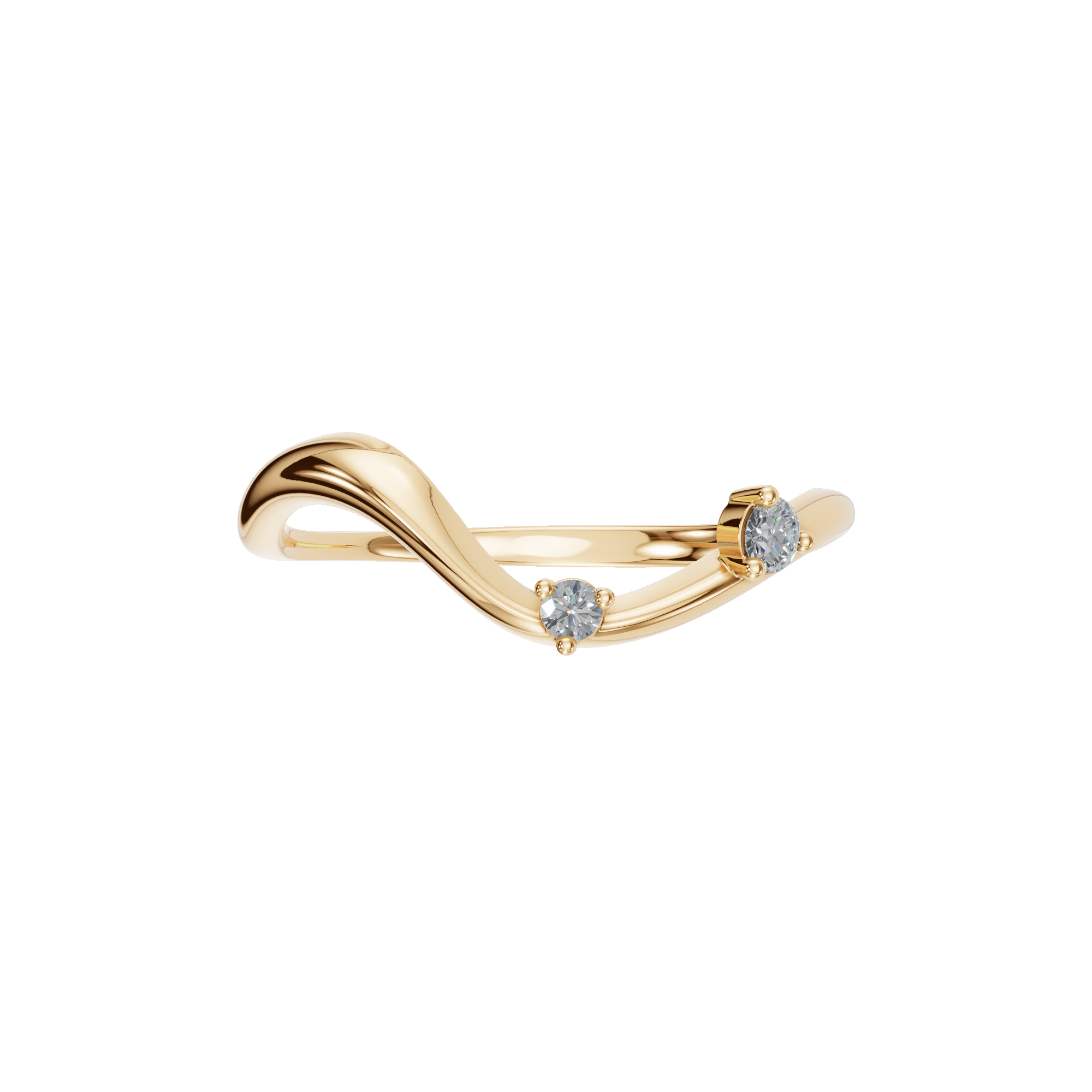ROUND WEDDING BAND