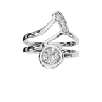 ROUND FANCY WEDDING RING