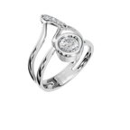 ROUND FANCY WEDDING RING