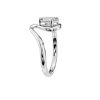 EMERALD ROUND SOLITAIRE RING