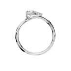 EMERALD ROUND SOLITAIRE RING