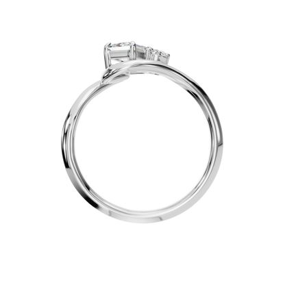 EMERALD ROUND SOLITAIRE RING - M&D Signature Jewels