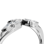 FLOWER OPEN WEDDING RING