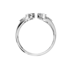 FLOWER OPEN WEDDING RING