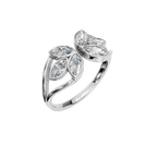 FLOWER OPEN WEDDING RING