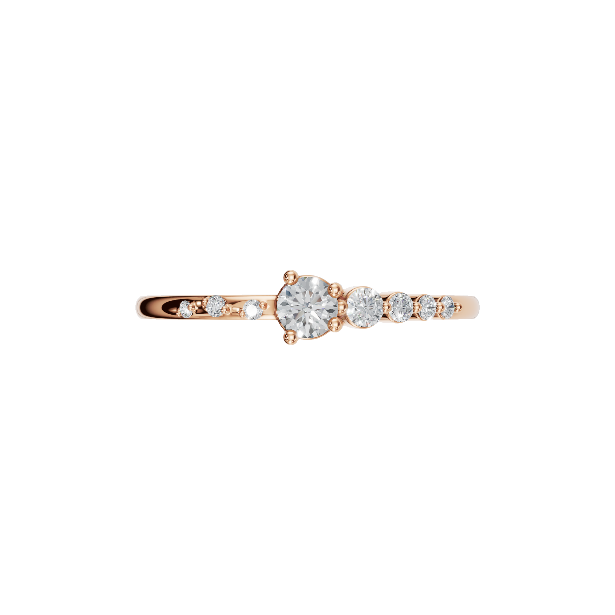 ROUND WEDDING BAND