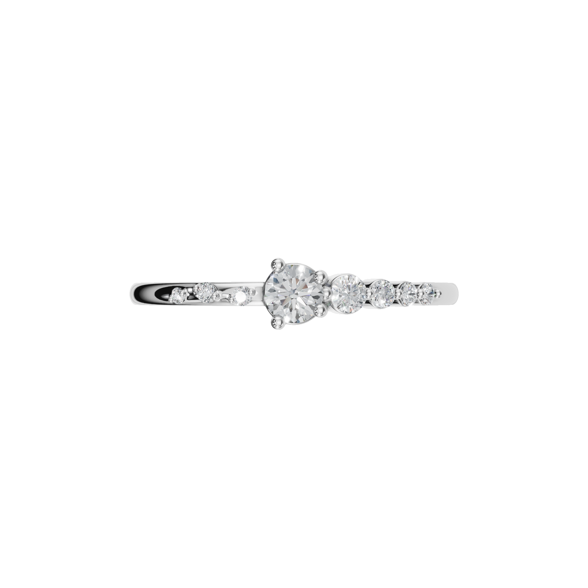 ROUND WEDDING BAND