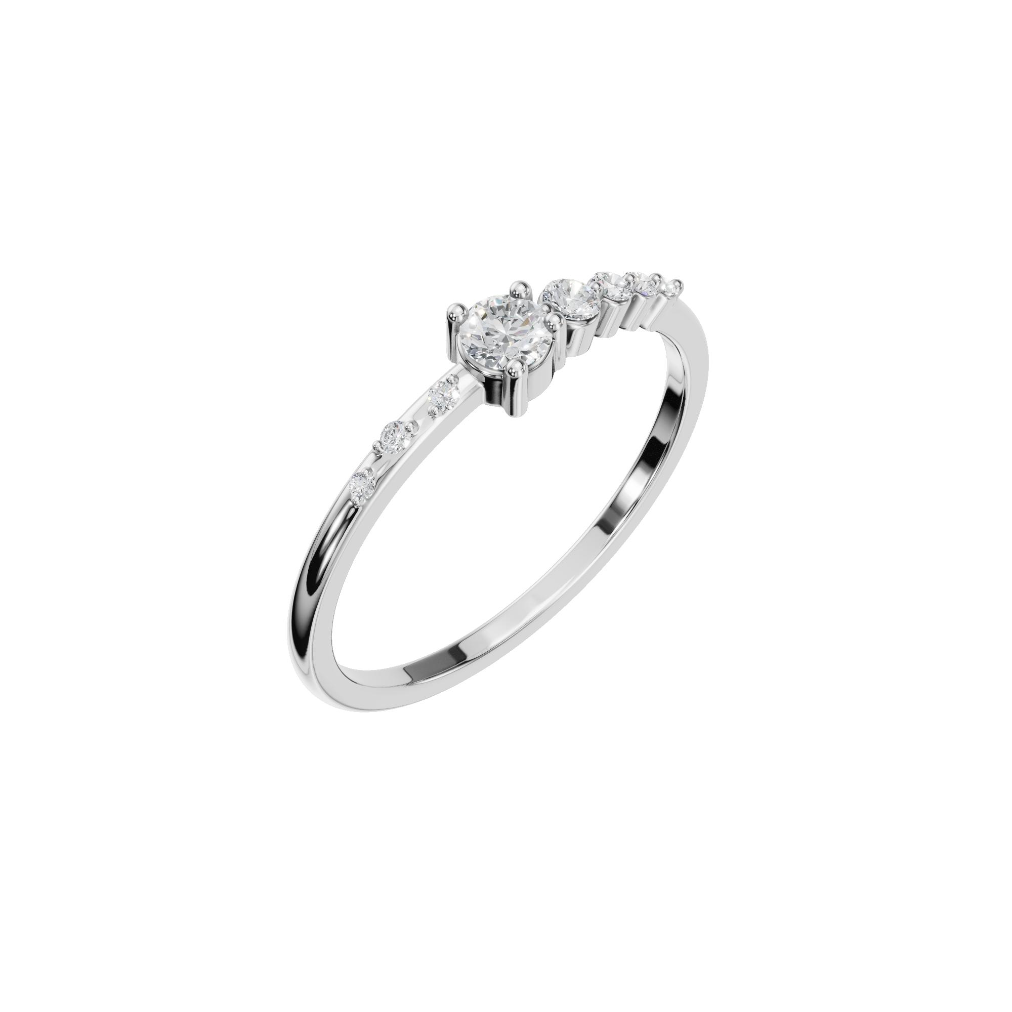 ROUND WEDDING BAND