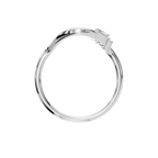 PEAR MARQUISE ROUND CURVE WEDDING BAND