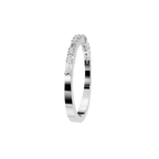 BAGUETTE ROUND WEDDING BAND