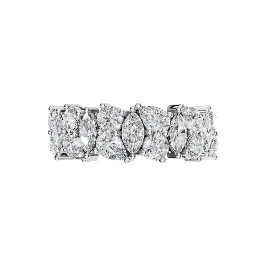 MULTI-SHAPE WEDDING BAND